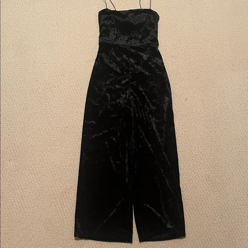 Dynamite | Velvet Jumpsuit